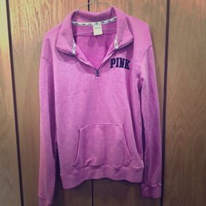 VS PINK quarter zip